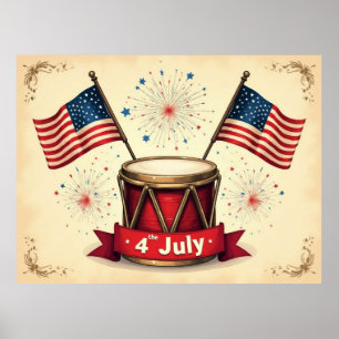 4th of July, Independence Day, Poster