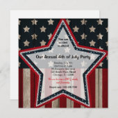 4th of July Invitation (Front/Back)