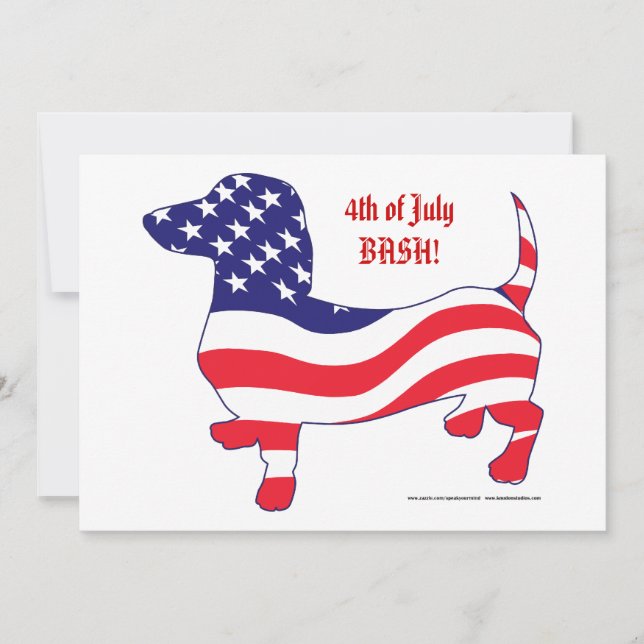 4th of July Invitation (Front)