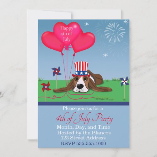 4th Of July Invitation