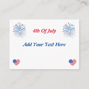 4th Of July Invitation Card,Independence Day