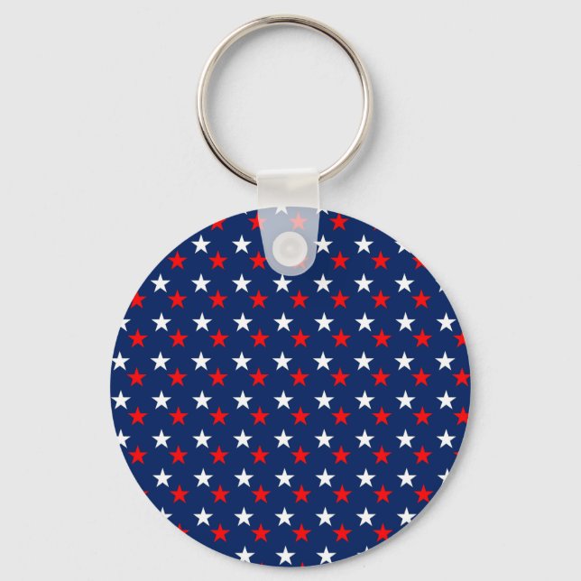 4th of July Keychain (Front)