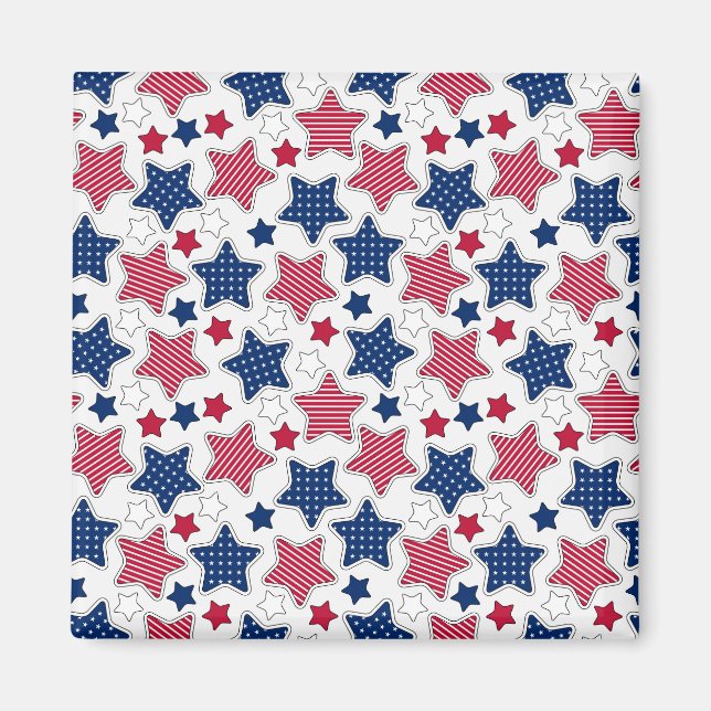 4th Of July Magnet (Front)