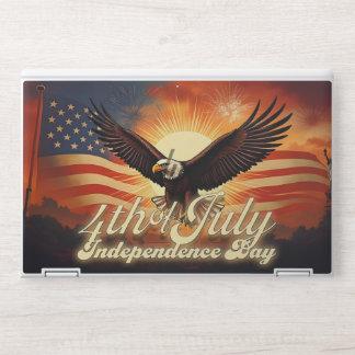 4th of July – Majestic Eagle & Fireworks Tribute🦅 HP Laptop Skin