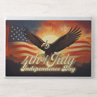 4th of July – Majestic Eagle & Fireworks Tribute🦅 HP Laptop Skin