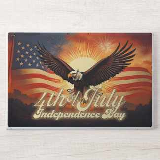 4th of July – Majestic Eagle & Fireworks Tribute🦅 HP Laptop Skin