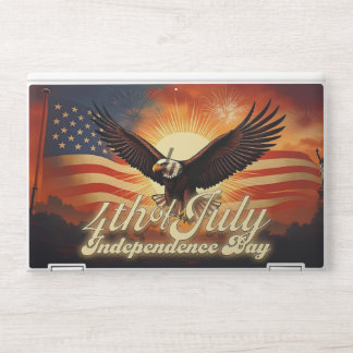 4th of July – Majestic Eagle & Fireworks Tribute🦅 HP Laptop Skin