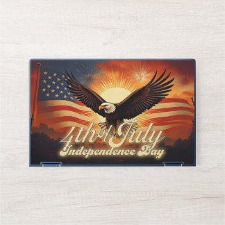4th of July – Majestic Eagle & Fireworks Tribute🦅 HP Laptop Skin