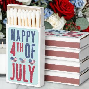 4th Of July Matchboxes