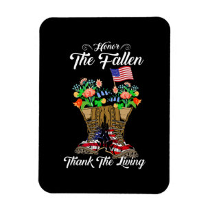 4th Of July Memorial Day Veteran Honor Magnet