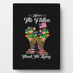 4th Of July Memorial Day Veteran Honor Plaque