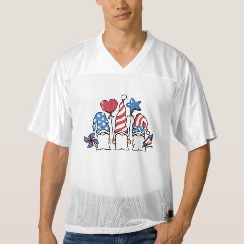 4th of July Mens Football Jersey