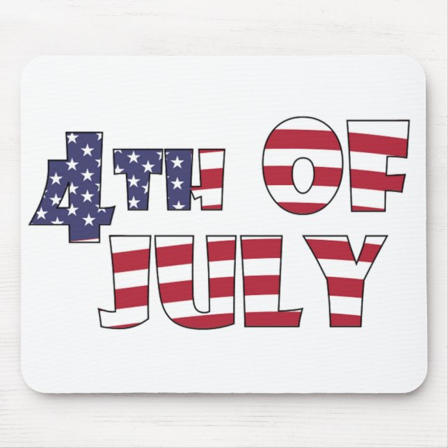 4TH OF JULY MOUSE PAD (Front)