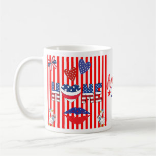 4th of July Mug saying America Ya'll