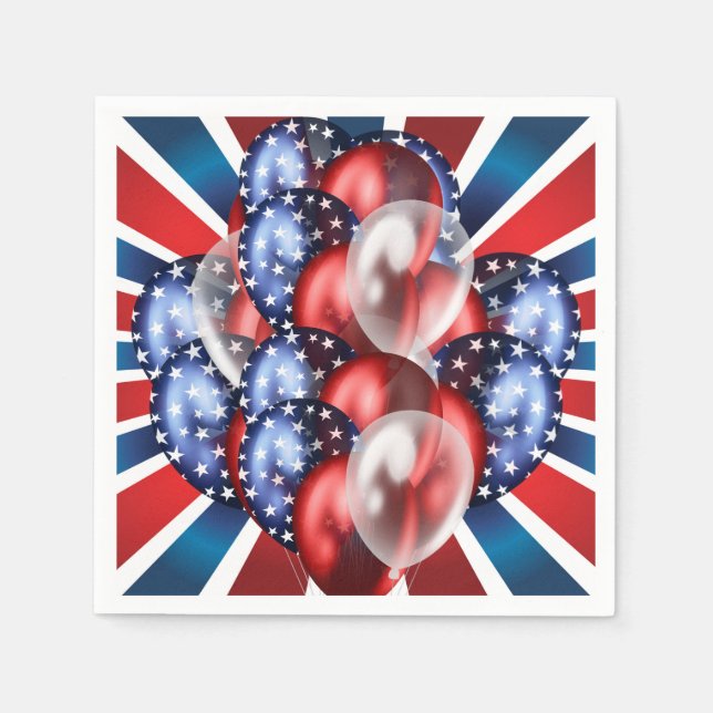 4th of July Napkins (Front)