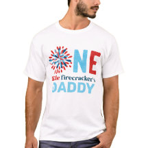 4th of July One Little Firecracker's Daddy