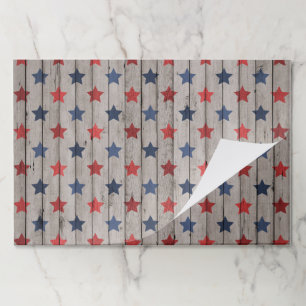 4th Of July paper placement Pad