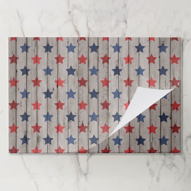 4th Of July paper placement Paper Pad (Folded)