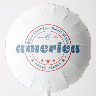 4th of July Party Decor Large Helium Balloon