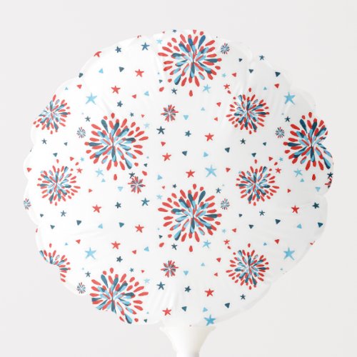 4th of July Party Decorations Fireworks Balloon
