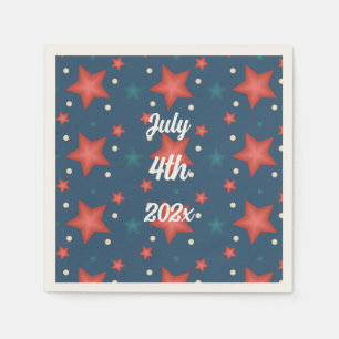 4th of July Party Decorations Napkins