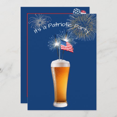 4th Of July Party Invitation