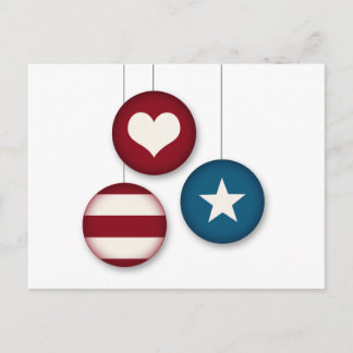 4th of July Party Invitation Postcard