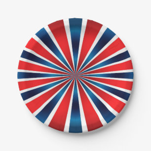 4th of July Party Paper Plates