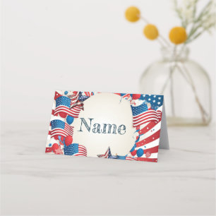 4th of July Party Place Card