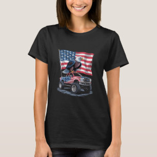 4th of July Patriotic American Flag Eagle USA T-Shirt