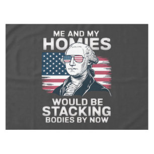 4th of july patriotic american tablecloth