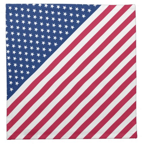 4th of July Patriotic Cocktail Party Cloth Napkin