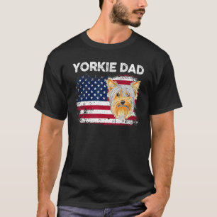 4th Of July Patriotic Dog Mom Dad US American Flag T-Shirt