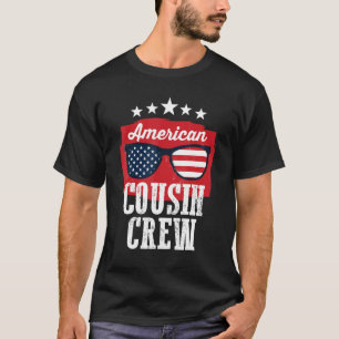 4th Of July Patriotic Family Matching American Cou T-Shirt