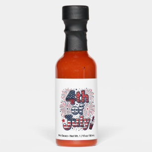 4th of July Patriotic Fireworks Vintage Shirt Desi Hot Sauces