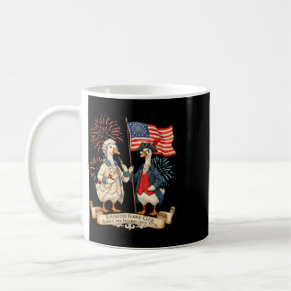 4th Of July Patriotic Founding Goose Club 250th An Coffee Mug
