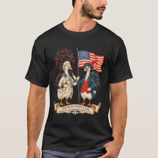 4th Of July Patriotic Founding Goose Club 250th An T-Shirt