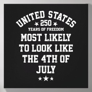 4th Of July Patriotic Fourth Of July Independence Canvas Photo Tile