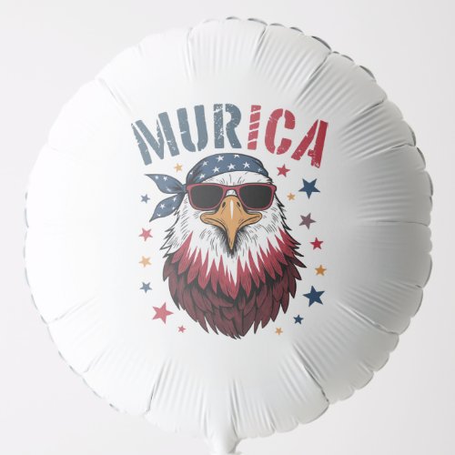 4th of July Patriotic Funny Eagle USA Balloon