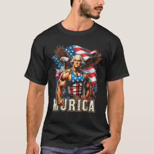 4th of July Patriotic Funny George Washington July T-Shirt