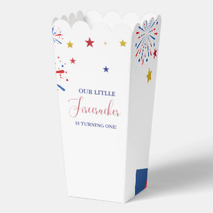 4th of July Patriotic independence birthday party Favor Boxes