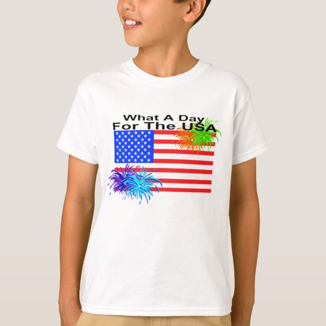 4th Of July Patriotic T-Shirt (Front)