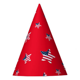 4th of July patriotic USA america flag star party Hat