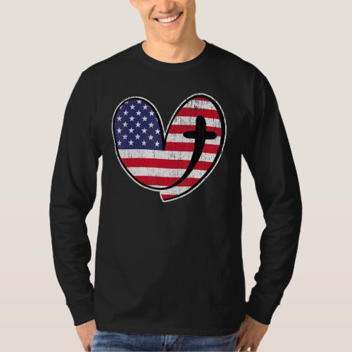 4th Of July Patriotic Usa Independence Day Subtle  T_Shirt