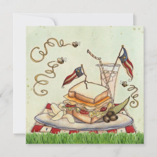 4th of July Picnic invite