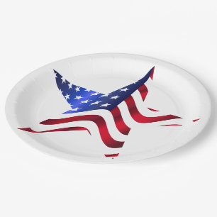 4th of July Picnic Paper Plates, Plates