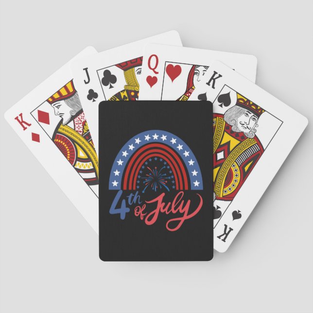 4th of July Poker Cards (Back)
