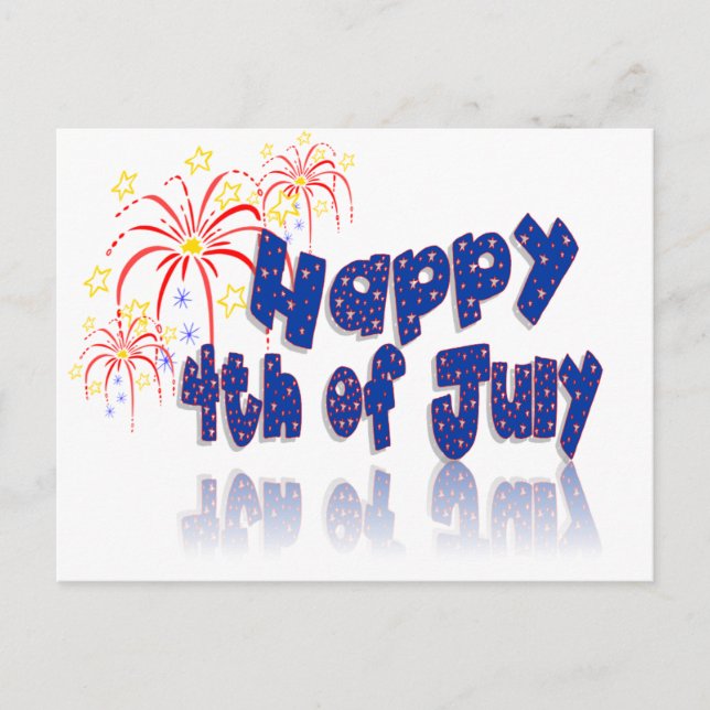 4th of july postcard (Front)