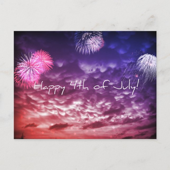4th of July postcard (Front)