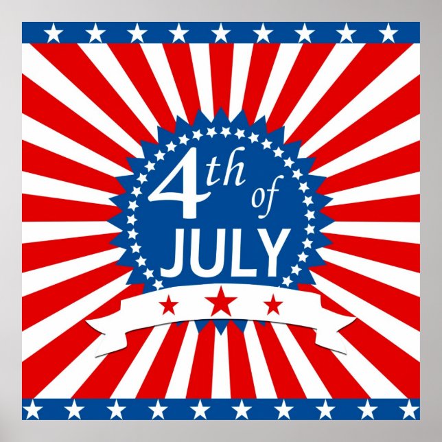 4th of July Poster (Front)